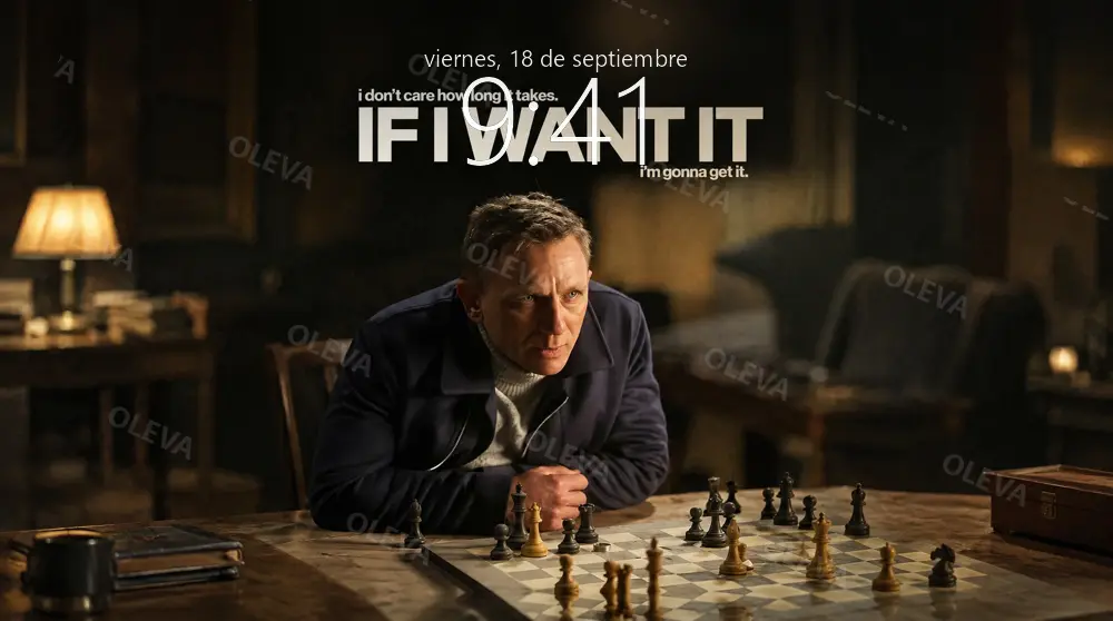 Póster vertical con la frase «If I want it»