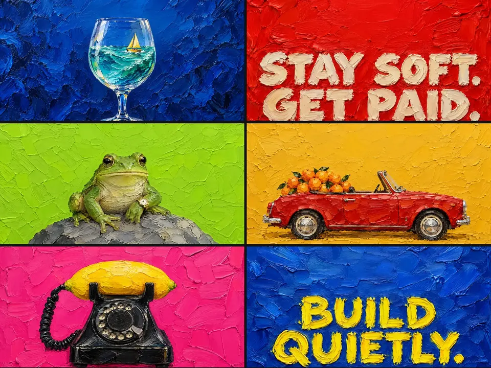 Pack Conceptos: fondos de color pleno con una idea, fondos de pantalla al óleo